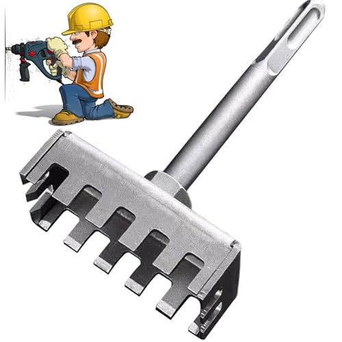 Square Hole Puncher, Creative Square Hole Cutter for Electric Box, Electric Box Cutting Saw, Rectangle and Socket Slot Cutter, Quick Square Hole Punch for Wall (Silber) von JTYEBY