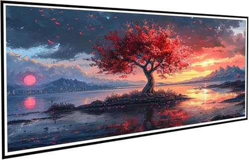 Diamond Painting Baum Diamant Painting Bilder Sonnenuntergang Diamond Paintings Erwachsene Groß XXL 60x120cm Diamonds Paintings Kinder DIY Mosaikherstellung Bastelset für Deko Wohnzimmer J2-521 Diamond Painting Baum Diamant Painting Bilder Sonnenuntergang Diamond Paintings Erwachsene Groß XXL 60x120cm Diamonds Paintings Kinder DIY Mosaikherstellung Bastelset für Deko Wohnzimmer J2-521 von JUAIYOON