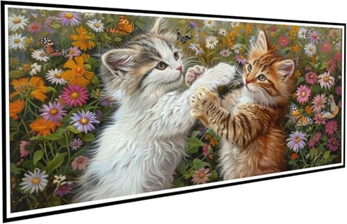 Diamond Painting Erwachsene Groß XXL 100x200cm, 5D Diamant Painting Bilder Diamond Paintings Kinder Gänseblümchen, DIY Diamant Kunst Malerei Kreuzstich Stickerei Basteln Mädchen, Zimmer Deko J2-478 von JUAIYOON