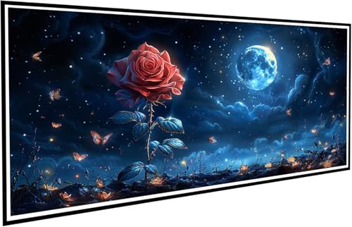 Diamond Painting Erwachsene Groß XXL 30x60cm, 5D Diamant Painting Bilder Diamond Paintings Kinder Mond, DIY Diamant Kunst Malerei Kreuzstich Stickerei Basteln Mädchen, Zimmer Deko Geschenk J2-542 Diamond Painting Erwachsene Groß XXL 30x60cm, 5D Diamant Painting Bilder Diamond Paintings Kinder Mond, DIY Diamant Kunst Malerei Kreuzstich Stickerei Basteln Mädchen, Zimmer Deko Geschenk J2-542 von JUAIYOON