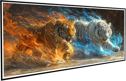 Diamond Painting Erwachsene Groß XXL 40x80cm, 5D Diamant Painting Bilder Diamond Paintings Kinder Tier, DIY Diamant Kunst Malerei Kreuzstich Stickerei Basteln Mädchen, Zimmer Deko Geschenk J2-490 von JUAIYOON