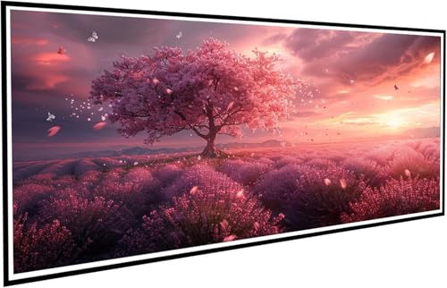 Diamond Painting Erwachsene Groß XXL 40x80cm,5D Diamant Painting Bilder Diamond Paintings Kinder Blütenblatt,DIY Diamant Kunst Malerei Kreuzstich Stickerei Basteln Mädchen,Zimmer Deko Geschenk J2-428 von JUAIYOON