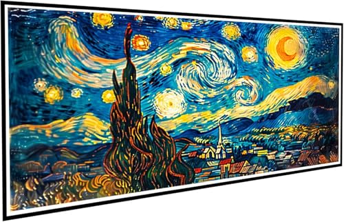 Diamond Painting Erwachsene Groß XXL 45x90cm, 5D Diamant Painting Bilder Diamond Paintings Kinder Abstrakt, DIY Diamant Kunst Malerei Kreuzstich Stickerei Basteln Mädchen, Zimmer Deko Geschenk J2-442 von JUAIYOON