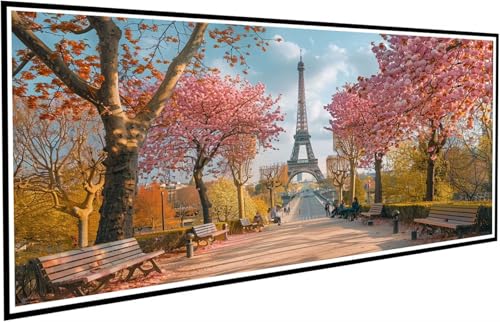 Diamond Painting Erwachsene Groß XXL 45x90cm, 5D Diamant Painting Bilder Diamond Paintings Kinder Brücke, DIY Diamant Kunst Malerei Kreuzstich Stickerei Basteln Mädchen, Zimmer Deko Geschenk J2-424 von JUAIYOON