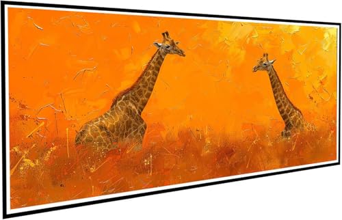 Diamond Painting Erwachsene Groß XXL 45x90cm, 5D Diamant Painting Bilder Diamond Paintings Kinder Giraffe, DIY Diamant Kunst Malerei Kreuzstich Stickerei Basteln Mädchen, Zimmer Deko Geschenk J2-482 von JUAIYOON