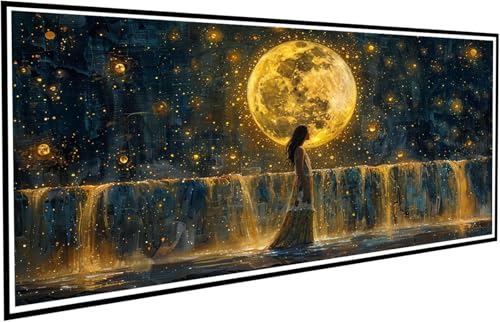 Diamond Painting Frau Diamant Painting Bilder Sternenhimmel Diamond Paintings Erwachsene Groß XXL 40x80cm Diamonds Paintings Kinder DIY Mosaikherstellung Bastelset für Halloween Deko Wohnzimmer J2-505 Diamond Painting Frau Diamant Painting Bilder Sternenhimmel Diamond Paintings Erwachsene Groß XXL 40x80cm Diamonds Paintings Kinder DIY Mosaikherstellung Bastelset für Halloween Deko Wohnzimmer J2-505 von JUAIYOON