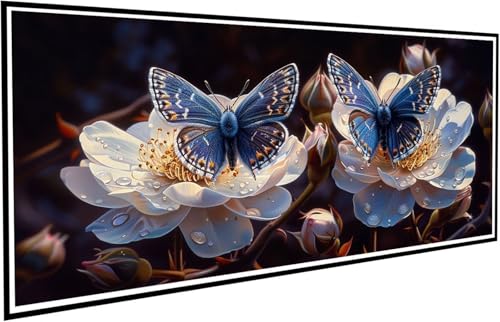 Diamond Painting Schmetterling Diamant Painting Bilder Blume Diamond Paintings Erwachsene Groß XXL 60x120cm Diamonds Paintings Anfänger DIY Mosaikherstellung Bastelset für Deko Wohnzimmer J2-551 Diamond Painting Schmetterling Diamant Painting Bilder Blume Diamond Paintings Erwachsene Groß XXL 60x120cm Diamonds Paintings Anfänger DIY Mosaikherstellung Bastelset für Deko Wohnzimmer J2-551 von JUAIYOON