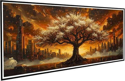 Diamond Painting Stadt Diamant Painting Bilder Baum Diamond Paintings Erwachsene Groß XXL 70x140cm Diamonds Paintings Kinder DIY Mosaikherstellung Bastelset für Halloween Deko Wohnzimmer J2-419 Diamond Painting Stadt Diamant Painting Bilder Baum Diamond Paintings Erwachsene Groß XXL 70x140cm Diamonds Paintings Kinder DIY Mosaikherstellung Bastelset für Halloween Deko Wohnzimmer J2-419 von JUAIYOON