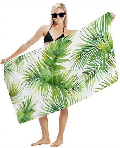 Strandtuch XXL 220x100cm Mikrofaser Handtuch, Schnelltrocknend Sandfrei Leicht mit Gummiband & Druckknöpfen, Kompakt Super Saugfähig, Badetuch für Damen Herren Kinder, Strandurlaub Must Haves Y2-373 Strandtuch XXL 220x100cm Mikrofaser Handtuch, Schnelltrocknend Sandfrei Leicht mit Gummiband & Druckknöpfen, Kompakt Super Saugfähig, Badetuch für Damen Herren Kinder, Strandurlaub Must Haves Y2-373 von JUAIYOON