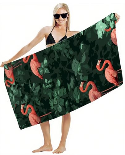 Strandtuch XXL 75x150cm Mikrofaser Handtuch, Schnelltrocknend Sandfrei Leicht mit Gummiband & Druckknöpfen, Kompakt Super Saugfähig, Badetuch für Damen Herren Kinder, Strandurlaub Must Haves Y2-393 Strandtuch XXL 75x150cm Mikrofaser Handtuch, Schnelltrocknend Sandfrei Leicht mit Gummiband & Druckknöpfen, Kompakt Super Saugfähig, Badetuch für Damen Herren Kinder, Strandurlaub Must Haves Y2-393 von JUAIYOON