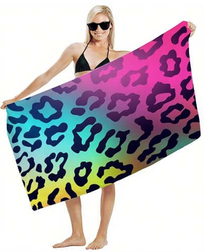 Strandtuch XXL 90x200cm Mikrofaser Handtuch, Schnelltrocknend Sandfrei Leicht mit Gummiband & Druckknöpfen, Kompakt Super Saugfähig, Badetuch für Damen Herren Kinder, Strandurlaub Must Haves Y2-375 Strandtuch XXL 90x200cm Mikrofaser Handtuch, Schnelltrocknend Sandfrei Leicht mit Gummiband & Druckknöpfen, Kompakt Super Saugfähig, Badetuch für Damen Herren Kinder, Strandurlaub Must Haves Y2-375 von JUAIYOON