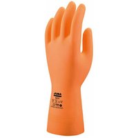 Juba - latex-handschuh ohne träger 621C chemie t 10 orange - 621C/10 von JUBA