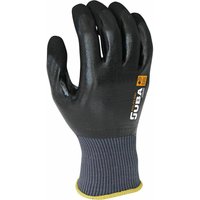 Nylon/Nitril-Arbeitshandschuh Schwarz Größe 6 JUBA von JUBA