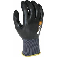 Nylon/Nitril-Arbeitshandschuh Schwarz Größe 7 JUBA von JUBA