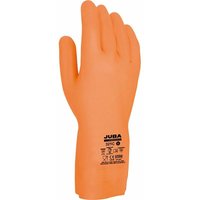 Juba - Oranger Latex/Neopren Arbeitshandschuh Größe 10 von JUBA