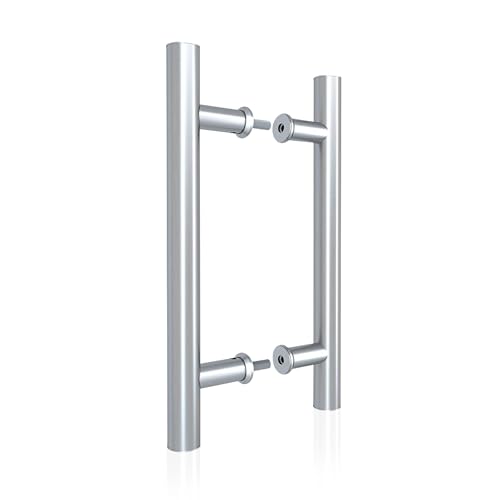 JUBEST Türgriff aus Edelstahl, doppelseitig, H-Form, Schiebetürgriff, robuster Schwingtürgriff, 30,5 cm JUBEST Türgriff aus Edelstahl, doppelseitig, H-Form, Schiebetürgriff, robuster Schwingtürgriff, 30,5 cm von JUBEST
