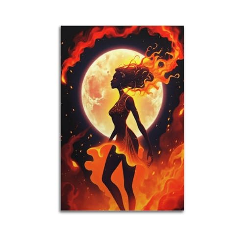 JUBHGGU Poster "Run Through Him And Fire", dekoratives Gemälde, Leinwand, Wandposter und Kunstdruck, moderne Familienschlafzimmer-Dekoration, Poster, 30 x 45 cm JUBHGGU Poster "Run Through Him And Fire", dekoratives Gemälde, Leinwand, Wandposter und Kunstdruck, moderne Familienschlafzimmer-Dekoration, Poster, 30 x 45 cm von JUBHGGU