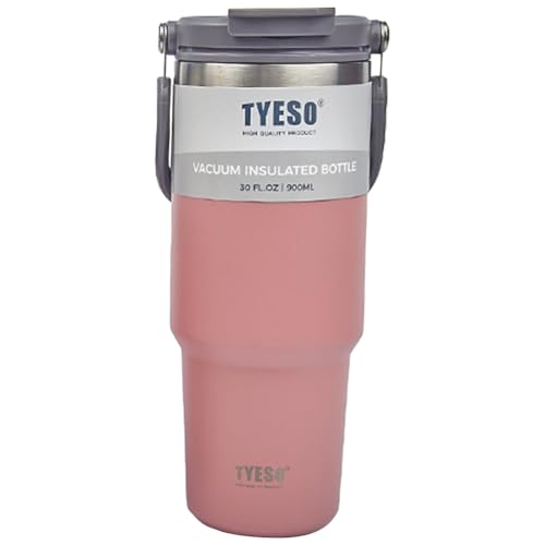 JUCHRZEY 30-Unzen-Wasserflasche mit Griff, Kaffeetasse, Edelstahl-Wasserflasche, Wasserflasche, Reisebecher for kalte oder heiße Getränke, Geschenk for Sie und Ihn JUCHRZEY 30-Unzen-Wasserflasche mit Griff, Kaffeetasse, Edelstahl-Wasserflasche, Wasserflasche, Reisebecher for kalte oder heiße Getränke, Geschenk for Sie und Ihn von JUCHRZEY
