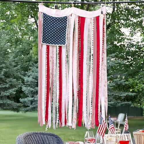 JUCHRZEY Dekorationen zum 4. Juli, 4,2 x 2,3 Fuß Stoff-Amerikaflaggen-, Angebote zum Unabhängigkeitstag, Accessoires for den Unabhängigkeitstag, Gedenktag- JUCHRZEY Dekorationen zum 4. Juli, 4,2 x 2,3 Fuß Stoff-Amerikaflaggen-, Angebote zum Unabhängigkeitstag, Accessoires for den Unabhängigkeitstag, Gedenktag- von JUCHRZEY