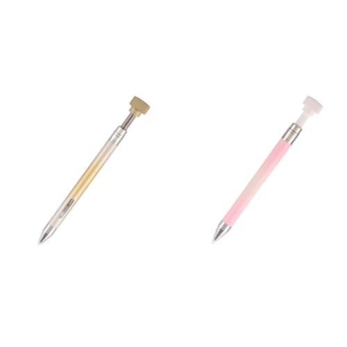 JUCHRZEY Pen Stift Strasskunststift mit Lehm for Kunsthandwerk (gelbes Silber) von JUCHRZEY