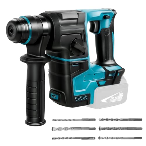 Professional Akku-Kombihammer 18V System Akku Bohrhammer für Makita BL-Serie (ohne Akkus und Ladegerät) von JUDANNA