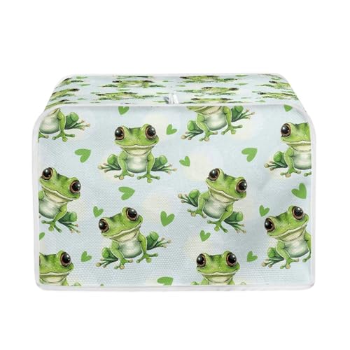 JUDENTIDOS Grüner Froschdruck 4 Scheiben Toaster Staubschutzabdeckungen Breiter Schlitz Fingerabdruckschutz Küche Brot Toaster Abdeckung Huhndruck Kleine Geräteabdeckung JUDENTIDOS Grüner Froschdruck 4 Scheiben Toaster Staubschutzabdeckungen Breiter Schlitz Fingerabdruckschutz Küche Brot Toaster Abdeckung Huhndruck Kleine Geräteabdeckung von JUDENTIDOS