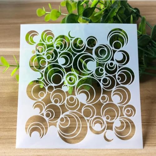 Schablonen zum Malen auf Holz, 13 x 13 cm, Blumen-Zeichenschablonen-Set zum Malen auf Holz, Wand, Stoff, Tür, Veranda, Felsen, Bastelzubehör, Stil 4 Schablonen zum Malen auf Holz, 13 x 13 cm, Blumen-Zeichenschablonen-Set zum Malen auf Holz, Wand, Stoff, Tür, Veranda, Felsen, Bastelzubehör, Stil 4 von JUDUOYANXIAN