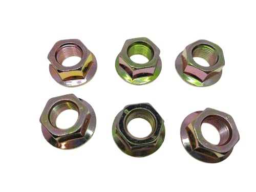 JUFENGYAN 6 Stück 5/8-18 Sechskant-Sicherungsmutter, Ersatz für GW-7120417A, 753-05549, 912-0417A, 112-0330, Metall, Klasse 6g, UNC, Standard, Commercial, für Toro-Teilenummer: 112–0330 JUFENGYAN 6 Stück 5/8-18 Sechskant-Sicherungsmutter, Ersatz für GW-7120417A, 753-05549, 912-0417A, 112-0330, Metall, Klasse 6g, UNC, Standard, Commercial, für Toro-Teilenummer: 112–0330 von deawater