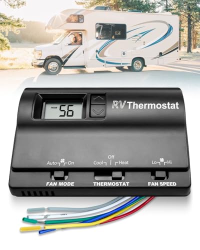 83303862 Rv Thermostat Ersatz für Wärme/Kühl T-Stat Wandthermostat, Rv AC Digitales Thermostat passend für Coleman Mach, Temperaturanpassung von 37 ℃ bis -1 ℃ 83303862 Rv Thermostat Ersatz für Wärme/Kühl T-Stat Wandthermostat, Rv AC Digitales Thermostat passend für Coleman Mach, Temperaturanpassung von 37 ℃ bis -1 ℃ von JUFWKO