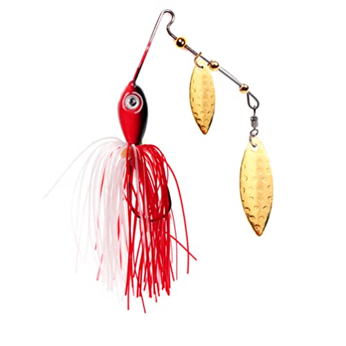 JUGALIADC Fischköder Spinner Bait 10g 16g Metallköder Harter Angelköder Spinner Lure Spinnerbait Angelhaken von JUGALIADC