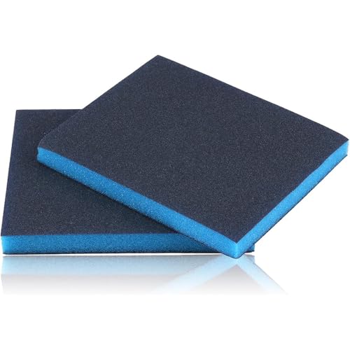 JUGUTA 2 Stück Leder Schleifpad Set - Professionelles Glättungs-Tool Für Rauen Stellen Vor Lederreparaturen von JUGUTA