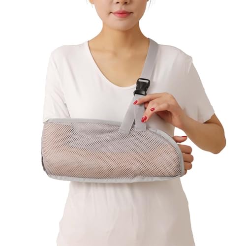 JUGUTA Armschlinge,Armschlinge Linker Arm,Verstellbar Medizinische Armschlaufe,Armschlinge Schulter Rechts,Mit Atmungsaktivem,Für Gebrochenes Handgelenk,Arm,Ellbogen,Ausgerenkte Schulter JUGUTA Armschlinge,Armschlinge Linker Arm,Verstellbar Medizinische Armschlaufe,Armschlinge Schulter Rechts,Mit Atmungsaktivem,Für Gebrochenes Handgelenk,Arm,Ellbogen,Ausgerenkte Schulter von JUGUTA