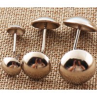 40 Stück Silber Polster Reißnägel Nagelkopf Reißzwecken, Nieten Nägel, Reißzwecken von JUIYTREEHOUSE