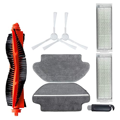 JUJIAN Zubehörset für Mi Roboter Vakuum Mop Pro STYTJ02, für V2 P V-RVCLM21B Roboter-Staubsauger Teile von JUJIAN