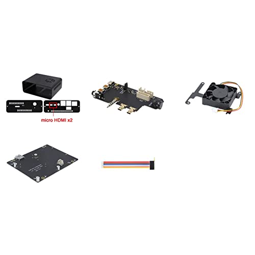 JUJNE NASPi Kit + Metallgehäuse + X823 Erweiterungsplatine + X-C1 Board Ersatzteile PWM Lüfter für Raspberry Pie SATA HDD/SSD NAS Storage Server JUJNE NASPi Kit + Metallgehäuse + X823 Erweiterungsplatine + X-C1 Board Ersatzteile PWM Lüfter für Raspberry Pie SATA HDD/SSD NAS Storage Server von JUJNE
