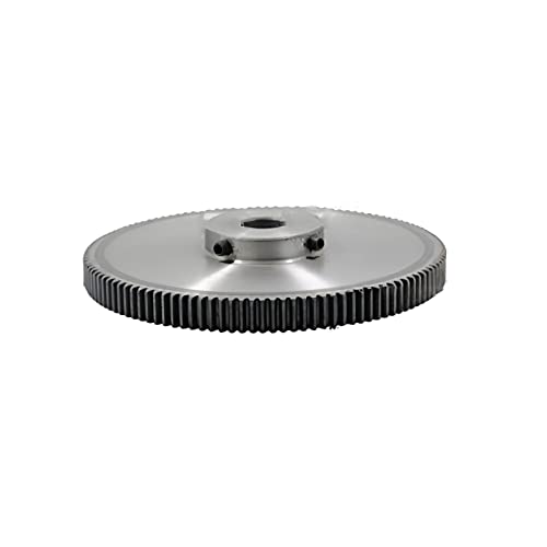 1 Modul, 100 Zähne, Stirnrad – 8–15 mm Innenloch, langlebiges Ritzel aus 45-Stahl for mechanische Getriebe(100 Teeth 15mm Bore) von JUJUJ