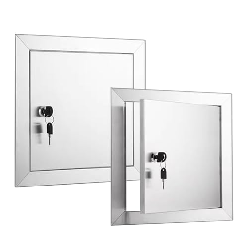 1 Stück langlebige Zugangsklappe aus Edelstahl – wasserdichte Inspektionstür for einfache Wartung | Drehverschluss(24x36inch) von JUJUJ