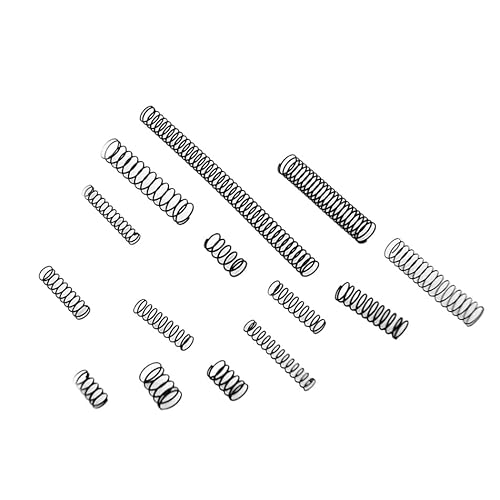 10 Stück Druckfedern – Stahldrahtdurchmesser 0,3 mm – 0,5 mm, Außendurchmesser 2 mm – 10 mm, Länge 5 mm – 50 mm(2mmx0.3mm x25mm) von JUJUJ