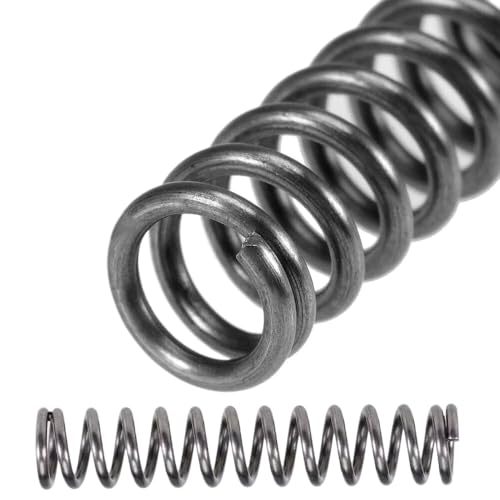 10Pcs Spring Steel Compression Springs - 0.8mm Wire Diameter, 5mm-16mm Outer Diameter, 10mm-100mm Lengths(8mmx30mm) von JUJUJ