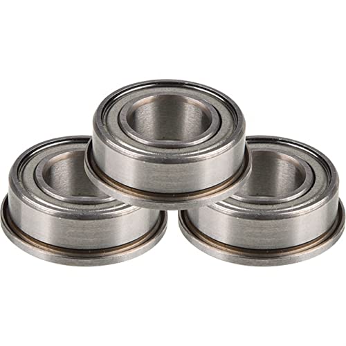 3 Stück Flanschlagerschalen – Hochgeschwindigkeits-Flanschlager mit geringem Geräuschpegel for Rasenmäher, Elektrowerkzeuge und Heimwerkerprojekte(F686ZZ 6x13x5) von JUJUJ