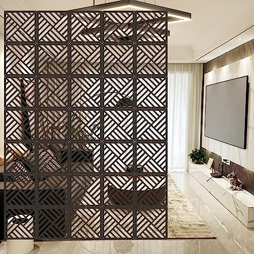 JUJUJ Elegante DIY-Raumteiler for Aufhängen – anpassbare 11,4" x11,4 HDF-Bildschirme for die Dekoration zu Hause und im Büro(11Pcs) von JUJUJ