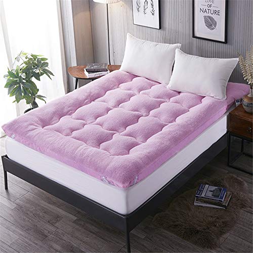 JUJUJ Plüschige, Dicke japanische Futonmatratze – Faltbare Isomatte 90 x 200 cm (35 x 79 Zoll) for ultimativen Komfort und vielseitige Nutzung von JUJUJ