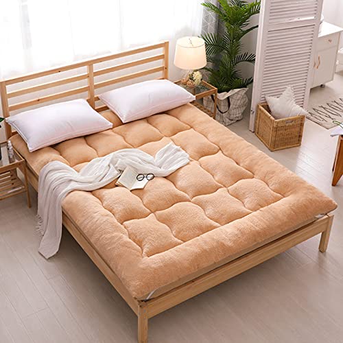 JUJUJ Tragbare, aufrollbare Futonmatratze aus Samt – japanische, Faltbare Tatami-Matratze for zu Hause, auf Reisen und im Freien(120x200cm(47 * 79inch)) von JUJUJ