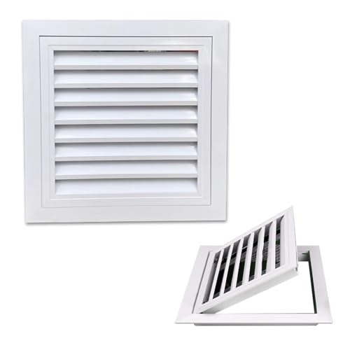 Zugangsklappe aus Aluminiumlegierung mit Rollladenstil – langlebige Lüftungszugangstür for Deckenöffnungen(30x35cm) von JUJUJ