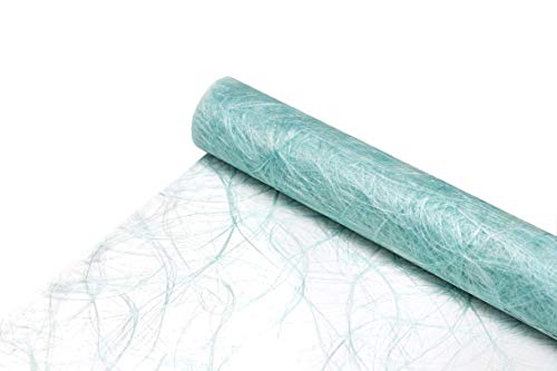 JULANO Sizoweb Original Tischläufer Tischband zur Dekoration (30cm,5m, Mint) von JULANO