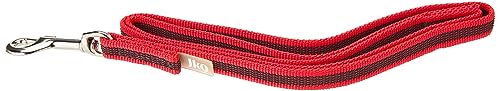 IDC Color & Gray gumierte Leine, 14 mm x 1 m mit Schlaufe, Rot-Grau IDC Color & Gray gumierte Leine, 14 mm x 1 m mit Schlaufe, Rot-Grau von JULIUS K-9
