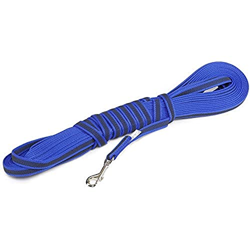 IDC Color & Gray gumierte Leine, 14 mm x 15 m ohne Schlaufe, Blau-Grau IDC Color & Gray gumierte Leine, 14 mm x 15 m ohne Schlaufe, Blau-Grau von JULIUS K-9