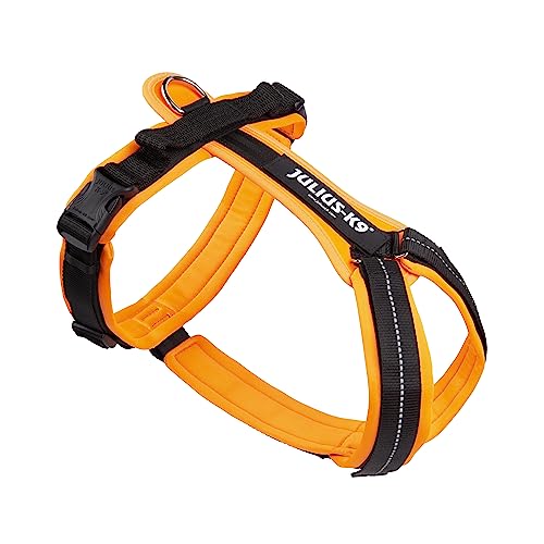 JK9 Sport Hundegeschirr, Größe: XL, UV Orange von JULIUS K-9