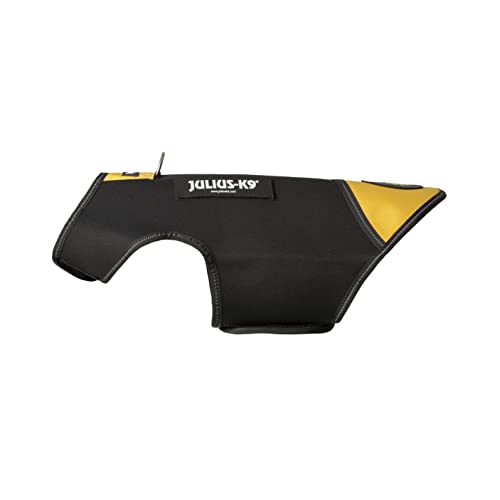 JULIUS K-9 IDC Neoprene Hundekleidung, Size: S, Schwarz und Gelb von JULIUS K-9