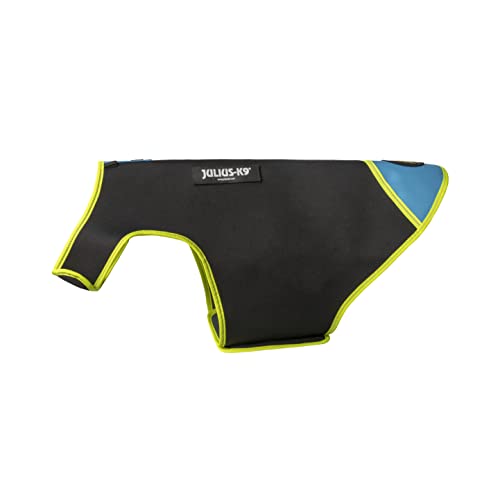 Julius-K9, IDC Neoprene Hundekleidung, Size: XL, Schwarz und Aquamarine von JULIUS K-9